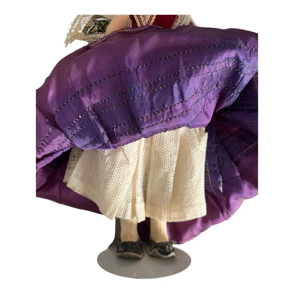 Vintage Kaiser Chicago Ethnic Costume Doll 10” Folk Costume International Souven